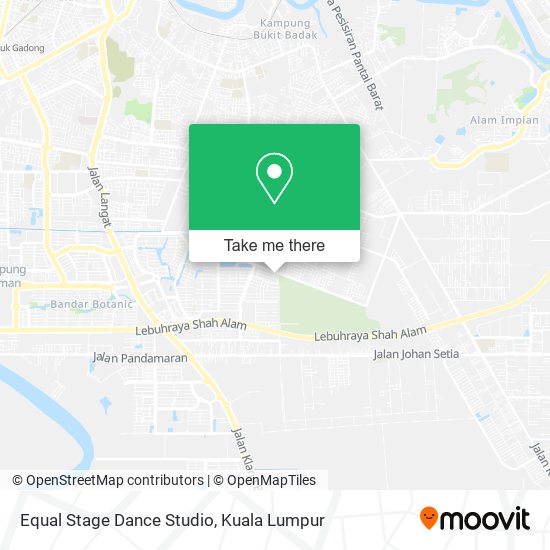 Equal Stage Dance Studio map