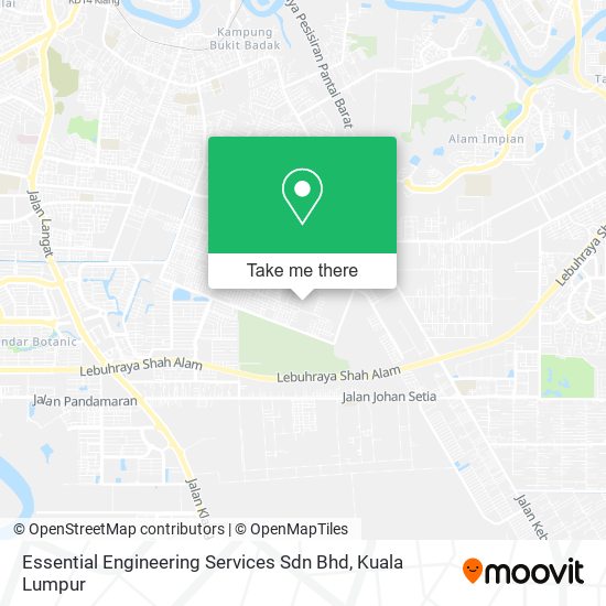 Essential Engineering Services Sdn Bhd map