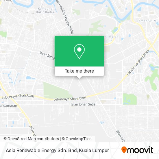 Asia Renewable Energy Sdn. Bhd map