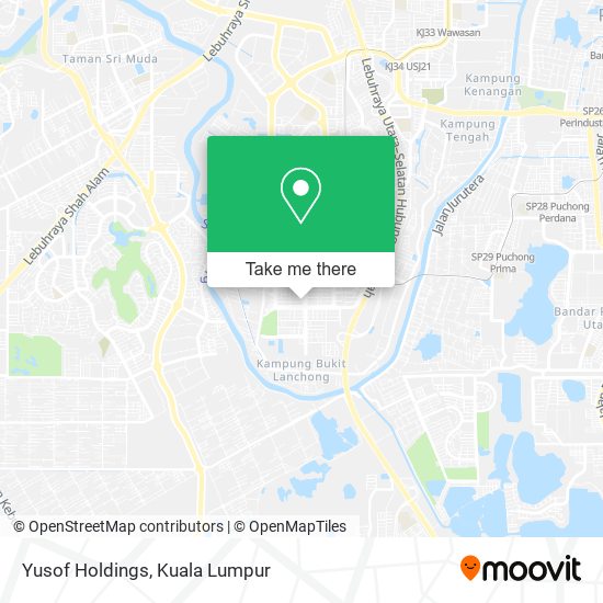 Yusof Holdings map