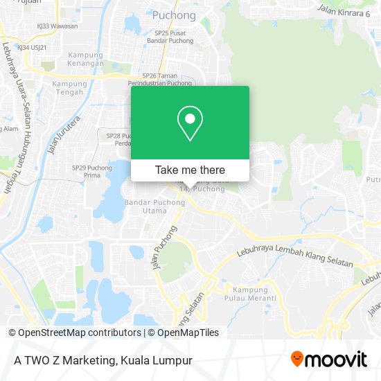 A TWO Z Marketing map