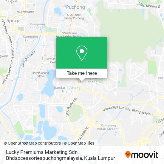 Lucky Premiums Marketing Sdn Bhdaccessoriespuchongmalaysia map