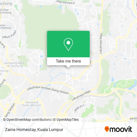 Peta Zairie Homestay