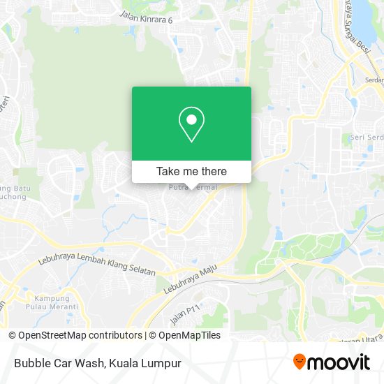 Bubble Car Wash map