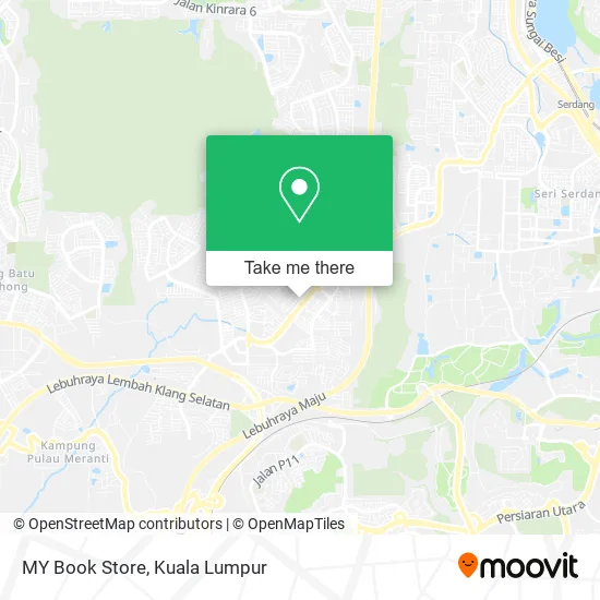 MY Book Store map