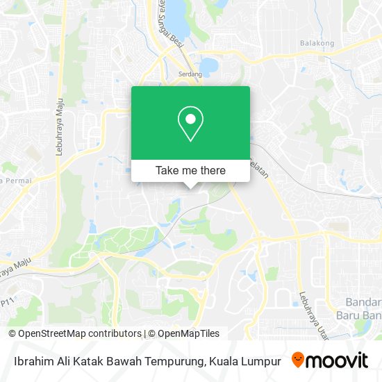 Ibrahim Ali Katak Bawah Tempurung map