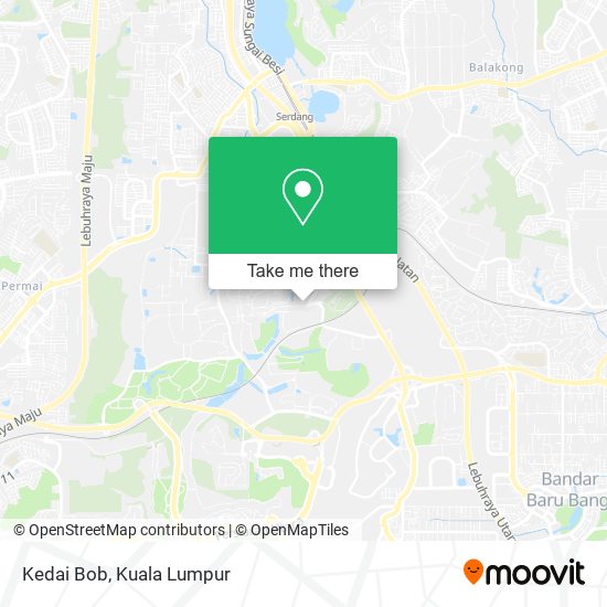 Kedai Bob map