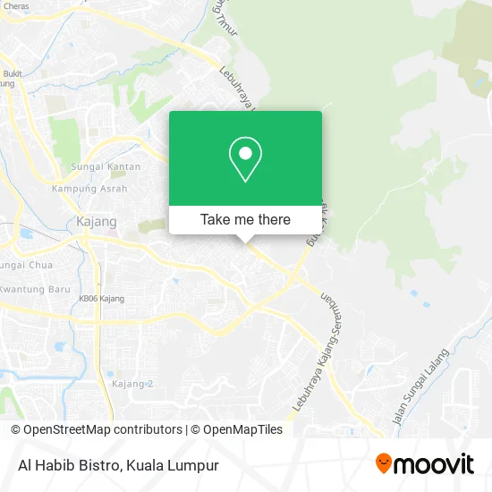 Al Habib Bistro map