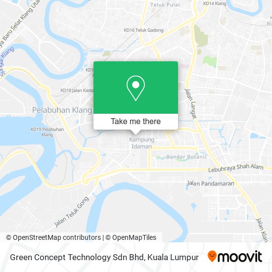 Green Concept Technology Sdn Bhd map
