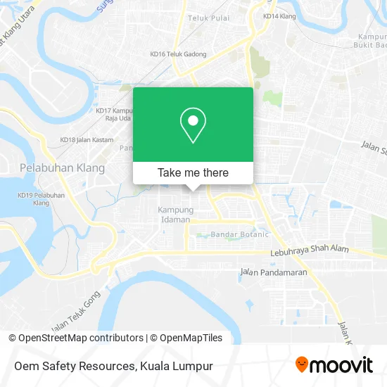 Oem Safety Resources map