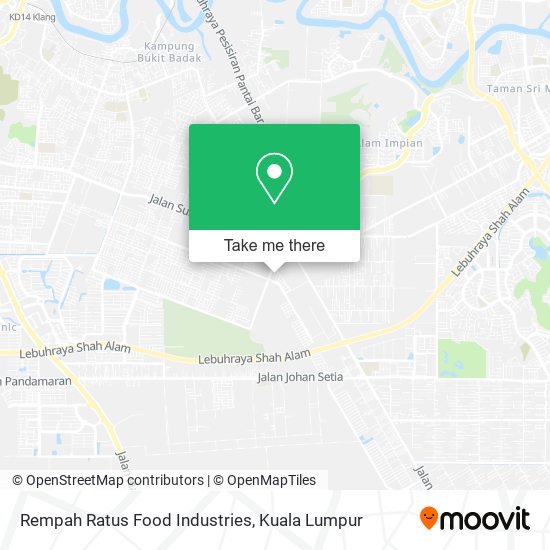 Rempah Ratus Food Industries map
