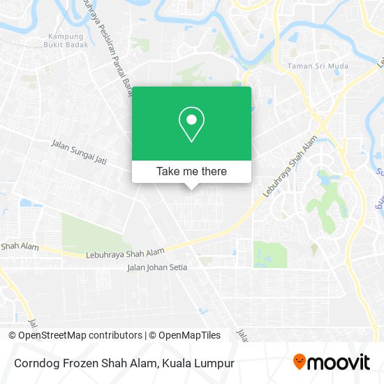 Corndog Frozen Shah Alam map