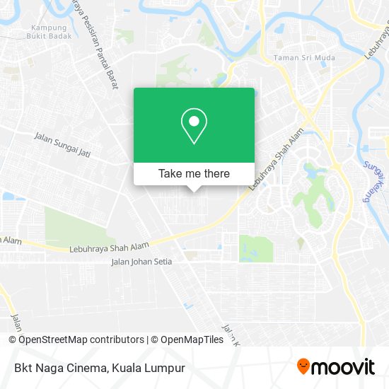 Peta Bkt Naga Cinema