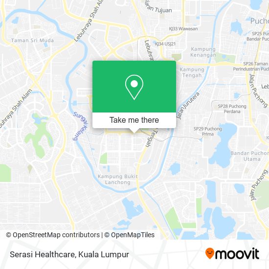 Serasi Healthcare map