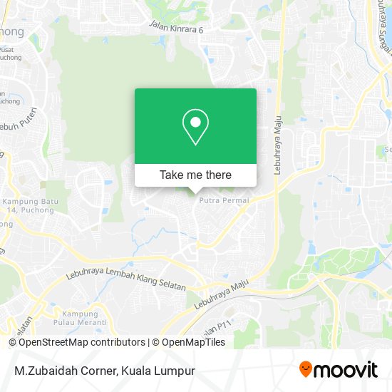 M.Zubaidah Corner map