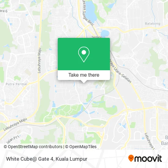 White Cube@ Gate 4 map