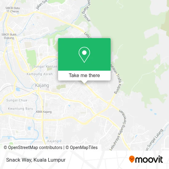 Snack Way map