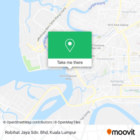 Robihat Jaya Sdn. Bhd map
