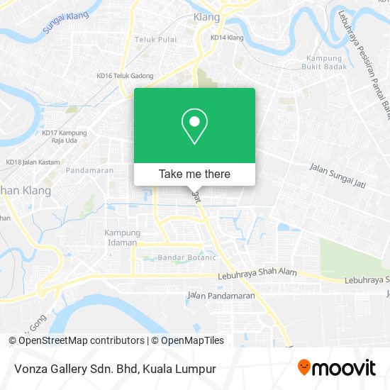 Vonza Gallery Sdn. Bhd map