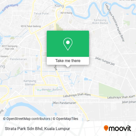 Strata Park Sdn Bhd map