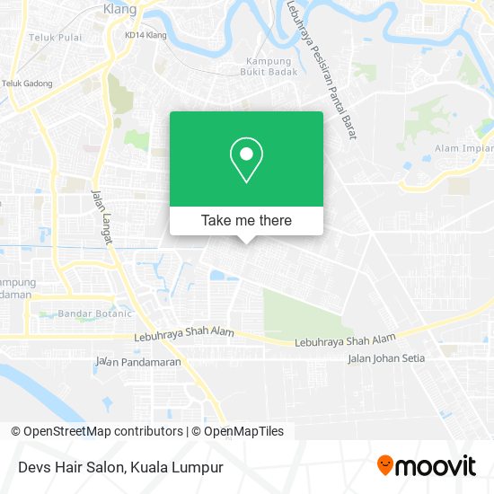 Devs Hair Salon map