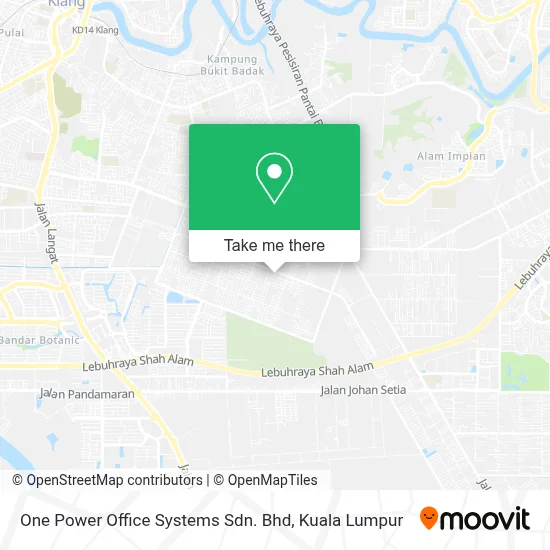 One Power Office Systems Sdn. Bhd map