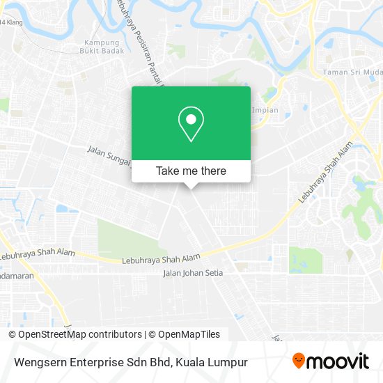 Wengsern Enterprise Sdn Bhd map