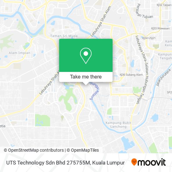 UTS Technology Sdn Bhd 275755M map