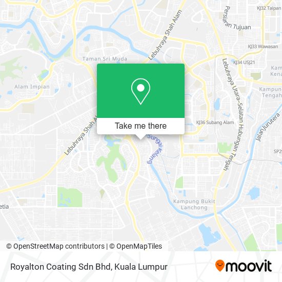 Royalton Coating Sdn Bhd map