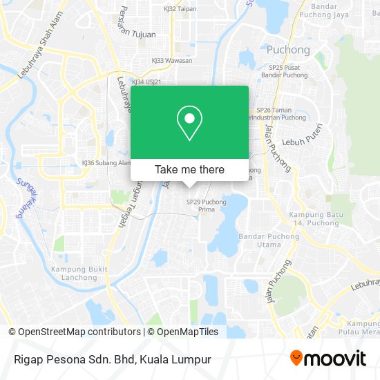 Rigap Pesona Sdn. Bhd map