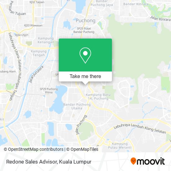 Redone Sales Advisor map