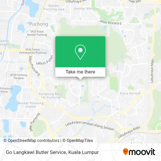 Go Langkawi Butler Service map