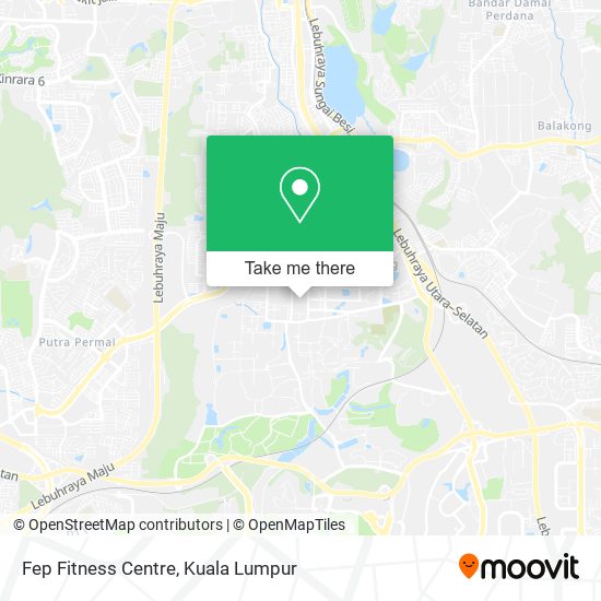 Fep Fitness Centre map