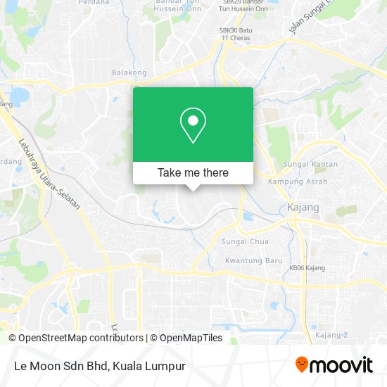 Le Moon Sdn Bhd map