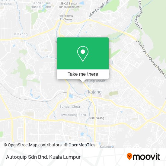 Autoquip Sdn Bhd map