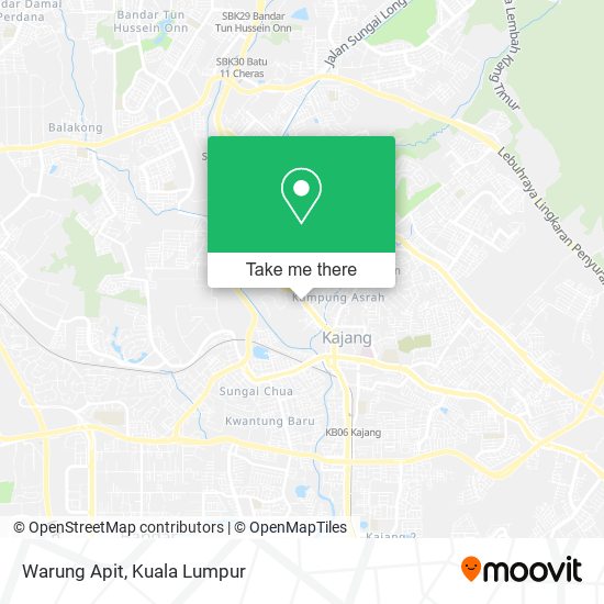 Warung Apit map