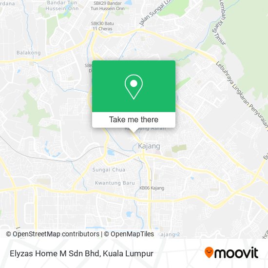 Elyzas Home M Sdn Bhd map