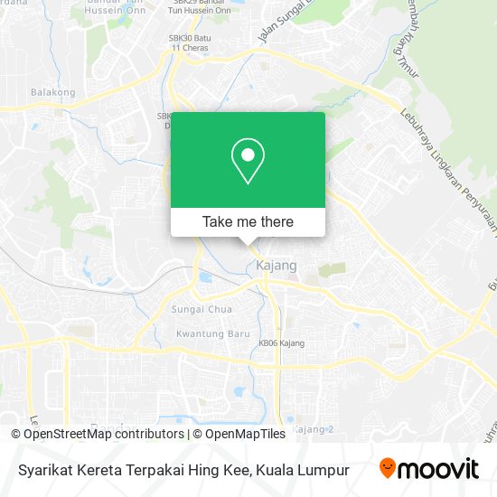 Syarikat Kereta Terpakai Hing Kee map