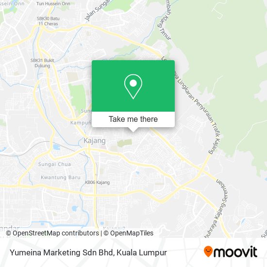 Yumeina Marketing Sdn Bhd map