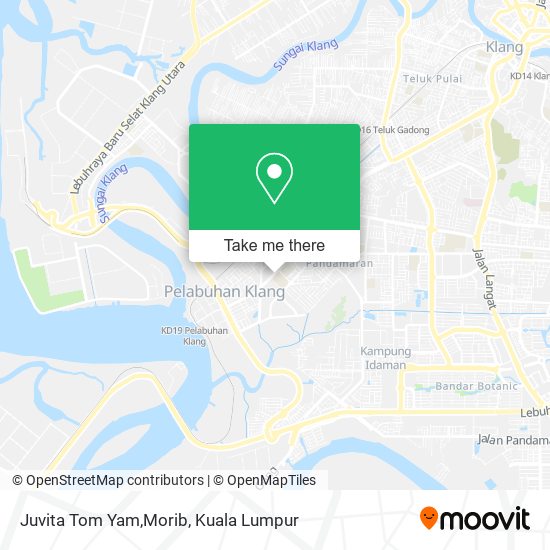 Juvita Tom Yam,Morib map