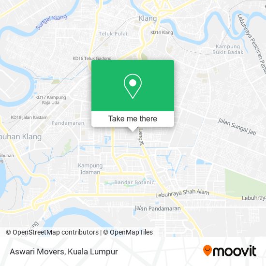 Peta Aswari Movers