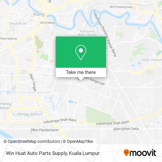 Win Huat Auto Parts Supply map