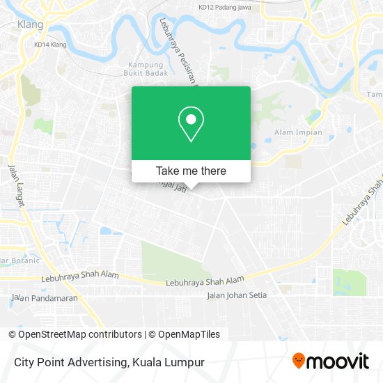 City Point Advertising map