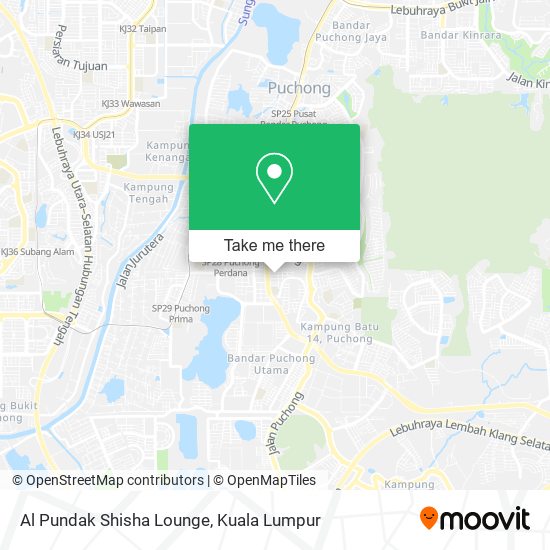 Al Pundak Shisha Lounge map