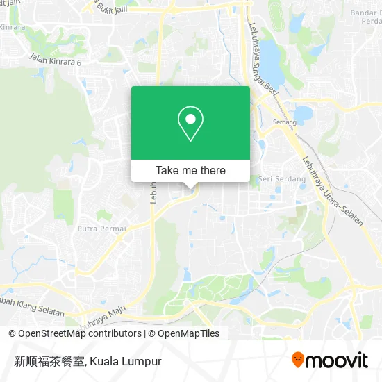 新顺福茶餐室 map