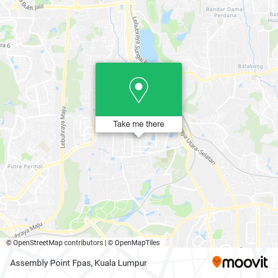 Assembly Point Fpas map