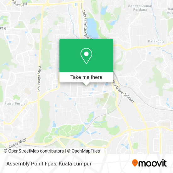 Assembly Point Fpas map