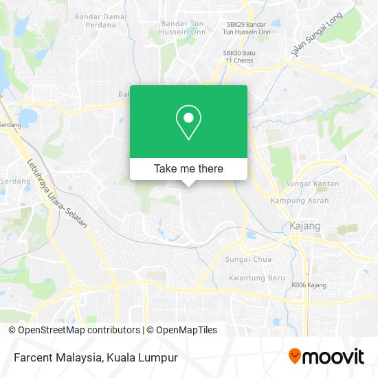 Farcent Malaysia map