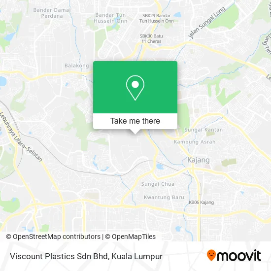 Viscount Plastics Sdn Bhd map