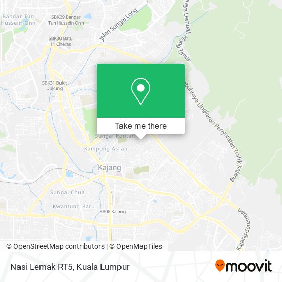 Nasi Lemak RT5 map